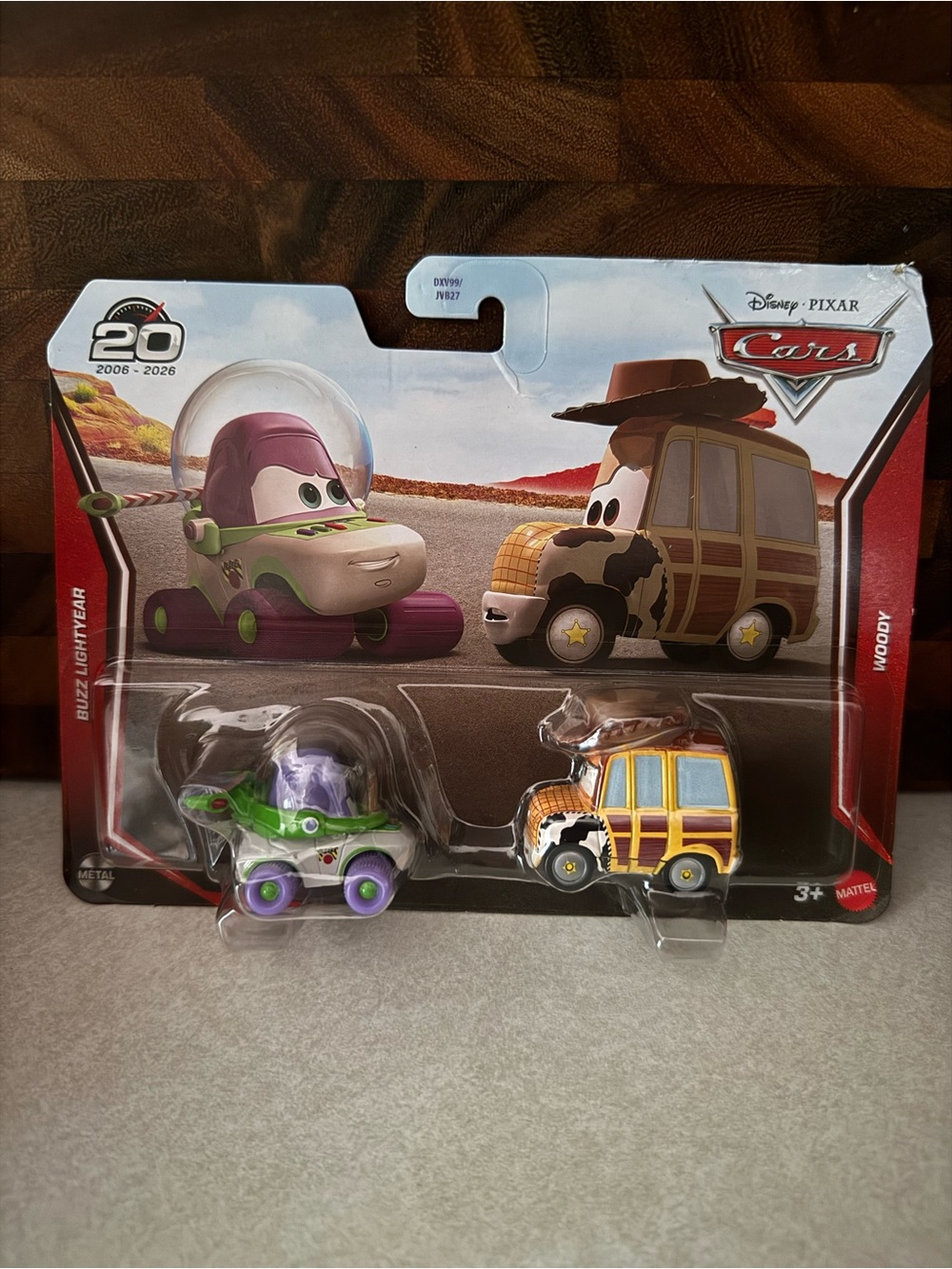 Disney Pixar Cars Buzz Lightyear & Woody, 2 pack